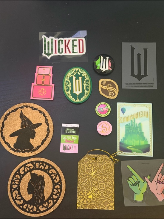 Other - Wicked Sticker & Patch Set